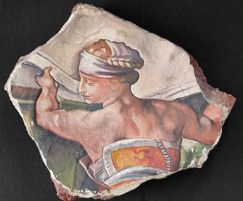 Michaelangelos The Libyan Sibyl